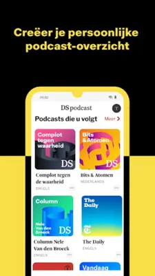 De Standaard podcasts android App screenshot 0