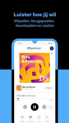 De Standaard podcasts android App screenshot 3