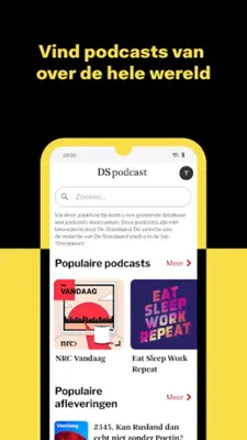 De Standaard podcasts android App screenshot 4