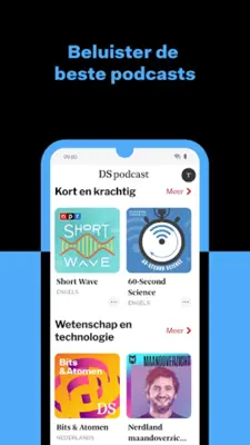 De Standaard podcasts android App screenshot 7